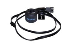 Image of Alphacool Aurora HardTube LED Ring 13mm Deep Black - Digital RGB