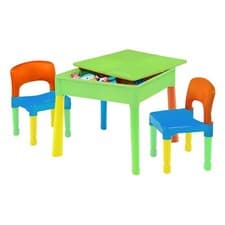 Image of Kids 5-in-1 Activity Table and 2 Chairs