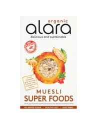 Image of ALARA ORGANIC SUPER FOODS MUESLI 500g X 2