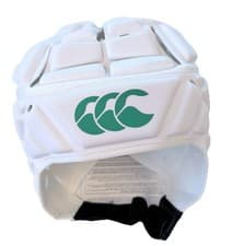 Image of Canterbury Raze Headguard Rugby Adults Size Large White New