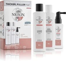 Image of Nioxin Nioxin 3-Part System | System 3 | Coloured Hair with Light Thinning Hair