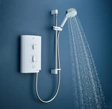 Image of Mira Sport Thermostatic Electric Shower - 9.0kW White & Chrome