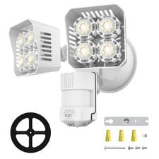 Image of LED Motion Sensor Security Light 36W 3600LM Wall Mounted Outdoor Floodlight IP65