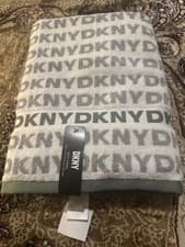 Image of Dkny Logo Bath Towel, Size 71cmx137cm, New With Tag,