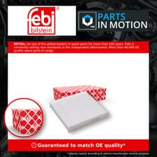 Image of Pollen / Cabin Filter fits DACIA SANDERO Mk2, MK3 9 1.0 1.2 1.5D 2012 on Febi