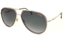 Image of Carrera Sunglasses Grey Gold Black with Grey Gradient CAT.3 Lenses 295/S KB7 9O