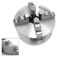 Image of 4 Jaw Lathe Chuck K12 130mm Self-centering 5" Chuck CNC Metalworking Accessory