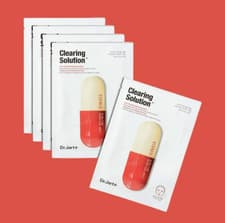 Image of Dr Jart Dermask Micro Jet Clearing Solution Mask 5 x Sheet Masks Exp:12/26 BNIB