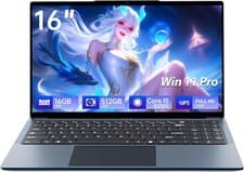 Image of Laptop 15.6 inch, Core i5-8210Y Processor 16GB RAM /512GB SSD Win 11 Pro FHD 192