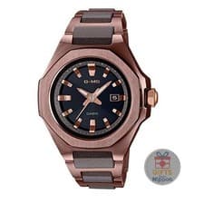 Image of Casio Baby-G G-MS Women's Solar Radio Watch MSG-W350CG-5AJF Brown, 10ATM Shockpr