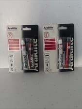 Image of Araldite Rapid Syringe 24ml Strong Epoxy Adhesive for Metal Wood Ceramic Glue