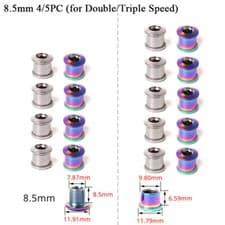 Image of Mountain Bike 4/5PCS Chainring Bolts Single/Double/Triple Crank Chain Ring Screw