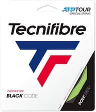 Image of Tecnifibre Black Code Tennis String - Lime - 12m Set - BlackCode