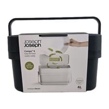 Image of Joseph Joseph Compo 4 Easy Fill Compost Bin Food Waste Caddy Adjustable Air Vent
