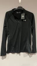 Image of Womens Under Armour Reflective Tech 1/4 Zip Top Size S BNWT