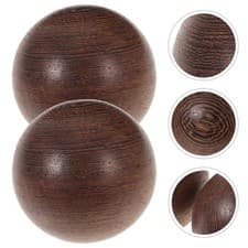 Image of 1 Pair of Rosewood Handball Health Care Exersice Stress Relief Wrist