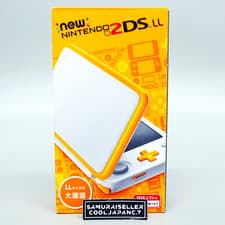Image of New Nintendo 2DS XL LL White Orange Console System Japan NEW