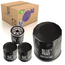 Image of 4x Peugeot Oil Filters Trade Pack Fits 107 108 OE 1616399880 Blue Print ADT32109