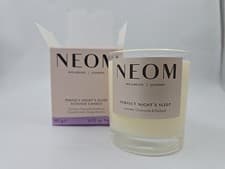 Image of NEOM Perfect Night's Sleep Scented Candle 185g Lavender, Sweet Basil & Jasmine