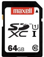 Image of 64gb Sdxc Class 10 Memory Card - 80mb/s Read, 10mb/s Write