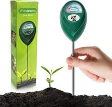 Image of Soil Moisture Meter 26cm Plant Water Tester No Battery Indoor Outdoor