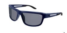 Image of Puma Sunglasses PU0353S 002 Blue Caliber 61
