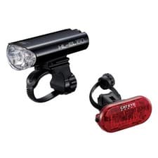 Image of Cateye EL-160 / Omni 5 Front & Rear Bike Light Set