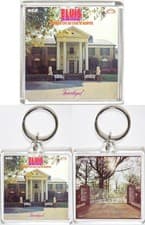 Image of ELVIS PRESLEY RECORDED LIVE ON STAGE IN MEMPHIS COVER FRIDGE MAGNET or KEYRING