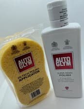 Image of AUTOGLYM SUPER RESIN POLISH 325 ml + HI-TECH POLISH APPLICATOR SPONGE