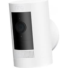 Image of Ring B0C5QXCP7Z Stick Up Cam Battery (Gen 3) White Smart Home Security Camera