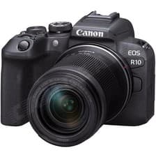 Image of Canon EOS R10 with RF-S 18-45mm f4.5-6.3 IS STM Lens