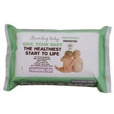 Image of Beaming Baby Organic BabyWipes Unfragranced 72 Wipes - 4 Pack