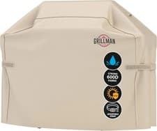 Image of Grillman BBQ Cover, Gas Barbecue Cover Fits Weber BBQ, Char Broil, 52 inch