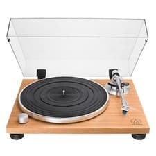 Image of Audio-Technica LP30WTK Manual Belt-Drive Turntable Record Player - Teak