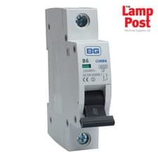Image of BG CUMB6 - British General 6A 6 Amp SP MCB Miniature Circuit Breaker Fuse
