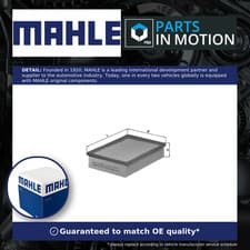Image of Air Filter fits BMW M3 E36, E46 3.0 3.2 92 to 06 Mahle 13721730449 13721730946