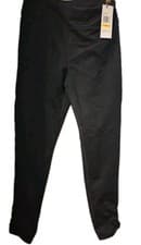 Image of Calvin Klein Performance Wick Black M Leggings LONG Compression Yoga Gym $79 New
