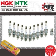 Image of 10x GENUINE NGK Replacement SPARK PLUGS BPR4FS-15 Stock No. 2727 Trade Price