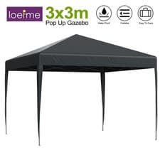 Image of 3x3m Pop Up Gazebo Marquee Canopy Outdoor Garden Party Wedding Tent 3 Colour