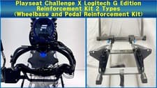 Image of Playseat Challenge X LOGITECH G EDITION Wheelbase and Pedal Reinforcement Kit