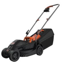 Image of Black and Decker BEMW351 Electric Garden Lawnmower Mower Lawn Grass Box 32cm Cut