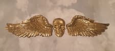 Image of ONE PAIR CHIC ANGEL WINGS WALL HANGING ART