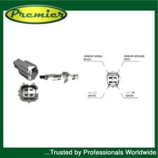 Image of Lambda Oxygen Sensor Premier Fits Toyota RAV4 Previa / Estima Lexus RX