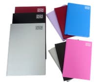 Image of 2024 Desk Diary or as Scrap Book A4 A5 Day A Page Hardback Academic Planner
