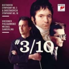 Image of BEETHOVEN/SHOSTAKOVICH/SANDERLING: BEETHOVEN: SYMPHONY 3 & SHOSTAKOVICH: SY - CD