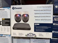 Image of Swann SWDVK-446802WL-EU 2 Camera 4 Channel 1080p Full HD DVR Security System