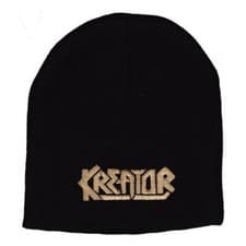Image of Kreator Embroidered Gold Logo Beanie New
