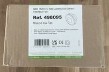 Image of Vent Axia Lo Carbon NBR DMEV C 100 Continuous Extract Filterless Fan 498095