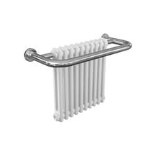 Image of UK Radiators White Electric Traditional Bathroom Radiator 491x741mm|300w On/Off