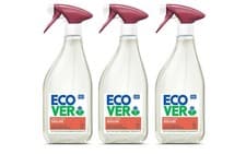 Image of Pack of 3 x Ecover Oven and Hob Cleaner Spray Jasmine and Mandarin 500ml  NEW